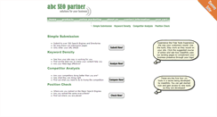 Desktop Screenshot of abcseopartner.com